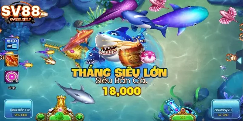 Vua săn cá – Trò chơi bắn cá 2 người đổi thưởng thú vị